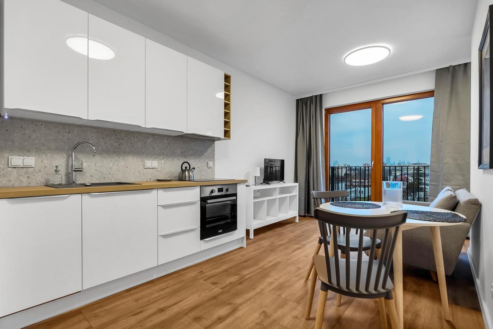 ורשה Metro Wierzbno Cosy Apartment מראה חיצוני תמונה